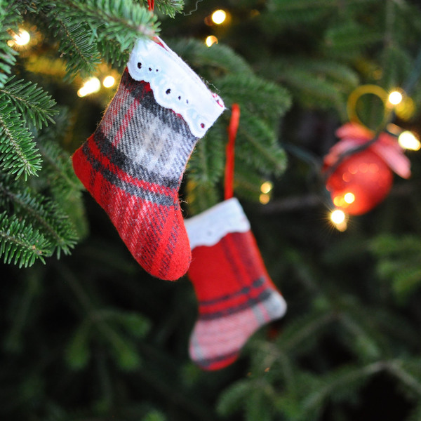 3 Μποτούλες στολιδάκια - χριστουγεννιάτικο δέντρο, στολίδια - 2