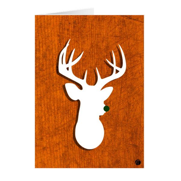 GK...ristmas card_2 "Merry x-mas deer!" - χριστουγεννιάτικο, χριστούγεννα