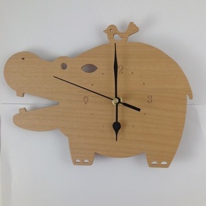 Ξύλινο ρολόι τοίχου - ξύλο, ζωάκι, ρολόι, τοίχου, ξύλινο, για παιδιά, ρολόγια