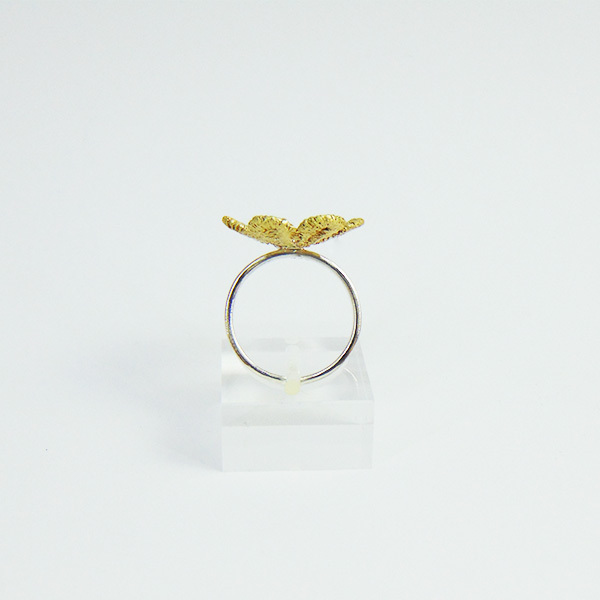 "Flower lace ring" - Δαχτυλίδι από δαντέλα - handmade, fashion, vintage, μοναδικό, επιχρυσωμένα, ορείχαλκος, ασήμι 925, δαχτυλίδι, χειροποίητα, elegant, romantic, βεράκια, unique - 4