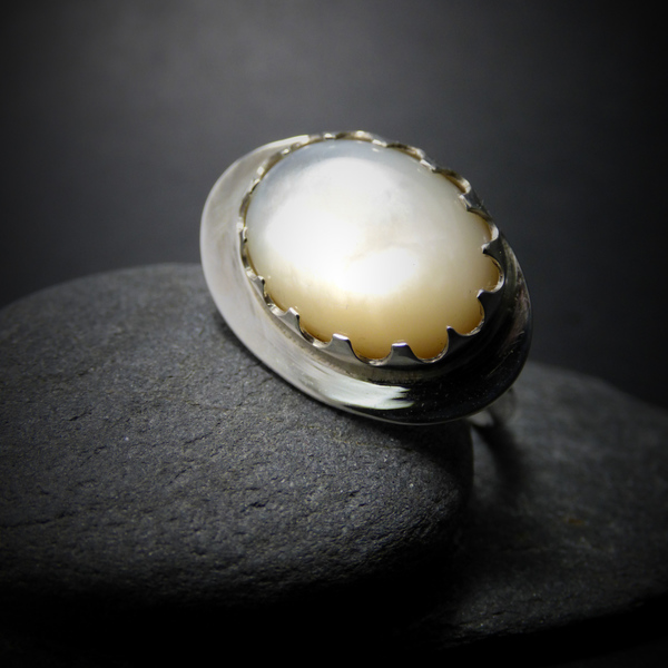 "Mother of pearl" - Xειροποίητο επάργυρο δαχτυλίδι με φυσικό Φίλντισι! - ημιπολύτιμες πέτρες, ημιπολύτιμες πέτρες, chic, handmade, βραδυνά, fashion, καλοκαιρινό, vintage, κλασσικό, design, φίλντισι, ιδιαίτερο, μοναδικό, μοντέρνο, γυναικεία, καλοκαίρι, sexy, ανοιξιάτικο, χειμωνιάτικο, επάργυρα, donkey, δαχτυλίδι, δαχτυλίδια, χειροποίητα, romantic, απαραίτητα καλοκαιρινά αξεσουάρ, must αξεσουάρ, κλασσικά, γυναίκα, boho, ethnic - 2