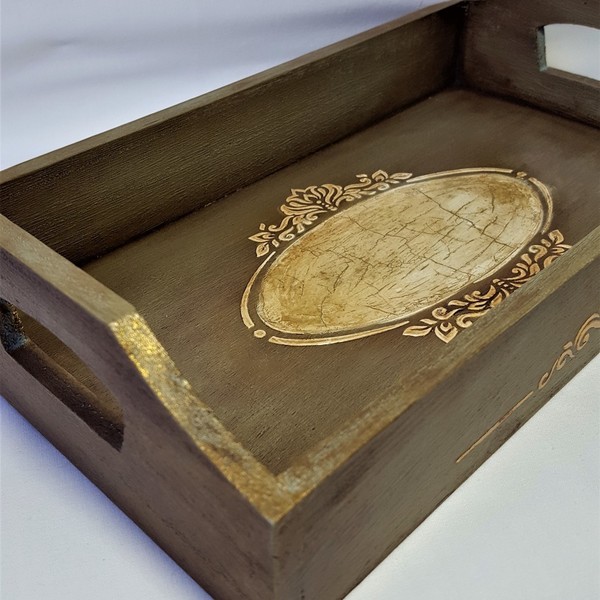 Δίσκος με ανάγλυφο σχέδιο - handmade, διακοσμητικό, ξύλο, vintage, δίσκος, χειροποίητα, ξύλινα διακοσμητικά, είδη σερβιρίσματος, δίσκοι σερβιρίσματος - 2