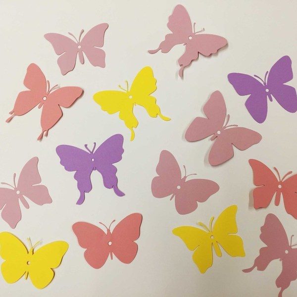 Πεταλούδες για φωτάκια |party | διακόσμηση | set 24 - διακόσμηση, είδη διακόσμησης - 2