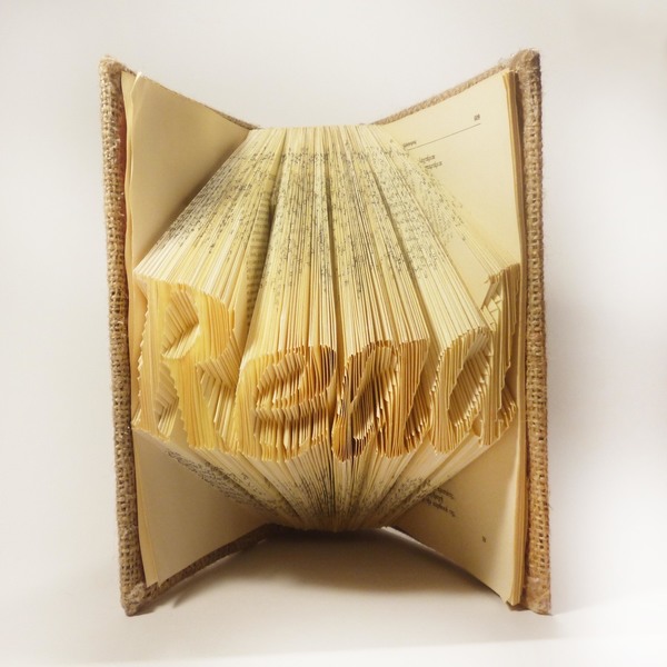 Διακοσμητικό Βιβλίο "Read" - διακοσμητικό, χαρτί, χειροποίητα