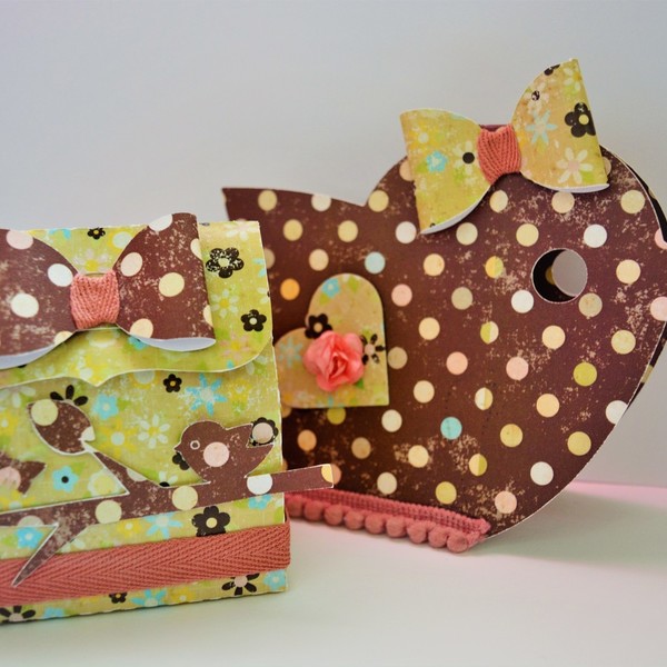Κουτάκι "little Bird" - κορδέλα, φιόγκος, κορίτσι, χαρτί, δώρο, πουλάκια, μπομπονιέρα, κουτί, νονά, παιδί, δώρα, μαμά, πάρτυ, είδη δώρου, γενέθλια, βάπτιση, βάπτισης - 4