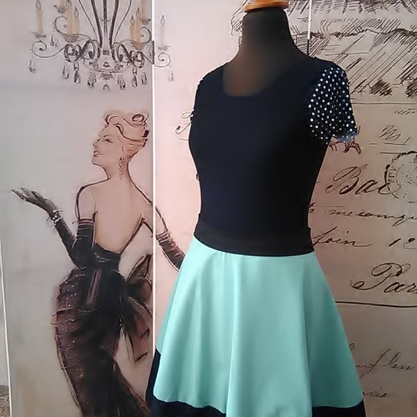 φορεμα ρετρο one size - ελαστικό, vintage - 3