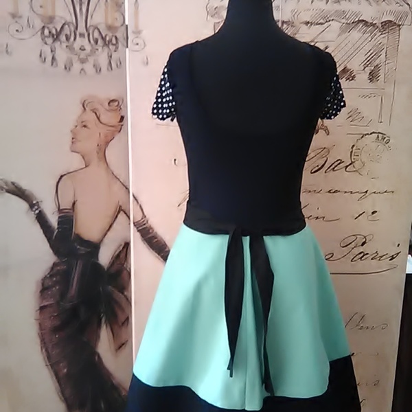 φορεμα ρετρο one size - ελαστικό, vintage - 4