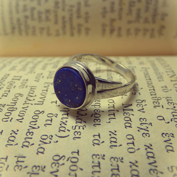 " Little magic Lapis " - Χειροποίητο δαχτυλίδι από ασήμι 925 με Lapis Lazuli! - ασήμι, ημιπολύτιμες πέτρες, ημιπολύτιμες πέτρες, chic, handmade, fashion, καλοκαιρινό, vintage, κλασσικό, design, ιδιαίτερο, μοναδικό, μοντέρνο, γυναικεία, καλοκαίρι, sexy, ασήμι 925, ανοιξιάτικο, χειμωνιάτικο, donkey, δαχτυλίδι, δαχτυλίδια, χειροποίητα, romantic, απαραίτητα καλοκαιρινά αξεσουάρ, must αξεσουάρ, κλασσικά, ασημένια, γυναίκα, boho - 4