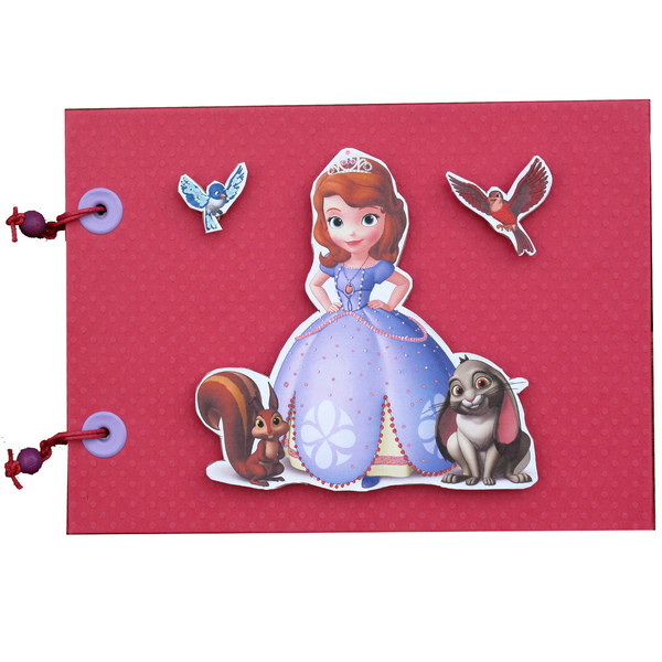 Μινι άλμπουμ Πριγκήπισσα Σοφία - μοναδικό, κορίτσι, χαρτί, χειροποίητα, δωμάτιο, πάρτυ, άλμπουμ, για παιδιά