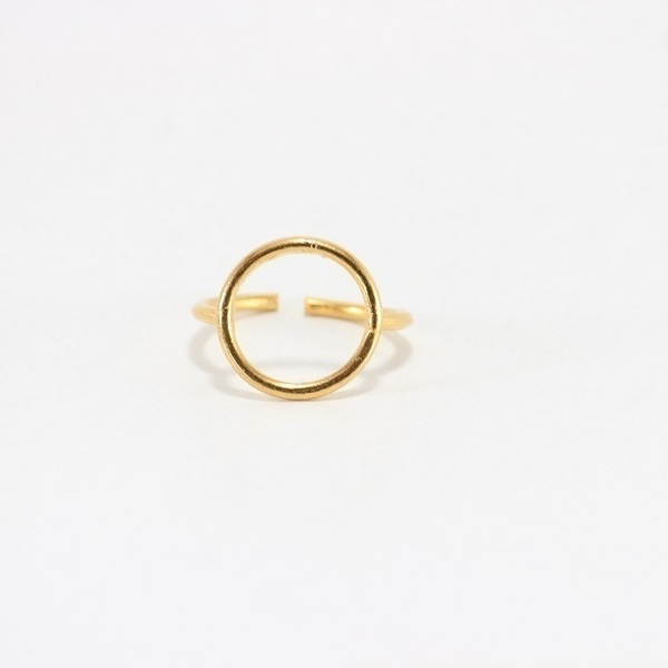 Δαχτυλίδι γεωμετρικό κύκλος - ορείχαλκος, δαχτυλίδι, γεωμετρικά σχέδια, minimal