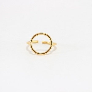 Δαχτυλίδι γεωμετρικό κύκλος - ορείχαλκος, δαχτυλίδι, γεωμετρικά σχέδια, minimal