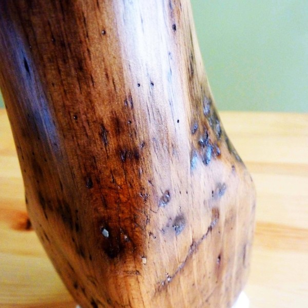 Bottle. Μοναδικό, χειροποίητο φωτιστικό από ξύλο...της θάλασσας! - διακοσμητικό, ξύλο, μοναδικό, τσιμέντο, χειροποίητα, ξύλινο, unique - 4