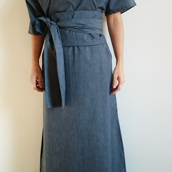ΜΑΧΙ Jijibobo τζιν φόρεμα - 2