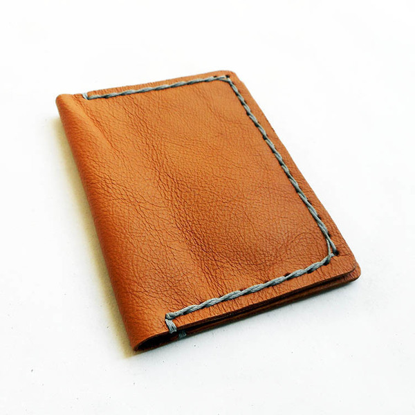 Δερμάτινο πορτοφόλι τσέπης - δέρμα, chic, fashion, χειροποίητα - 2