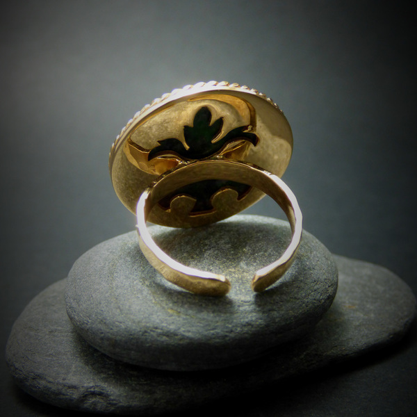 " Gold Ruby Zoisite " - Χειροποίητο επίχρυσο δαχτυλίδι με ημιπολυτιμο λίθο Ρουμπίνι σε Ζοϊσίτη! - ημιπολύτιμες πέτρες, ημιπολύτιμες πέτρες, chic, handmade, βραδυνά, fashion, καλοκαιρινό, vintage, κλασσικό, design, ιδιαίτερο, μοναδικό, μοντέρνο, γυναικεία, καλοκαίρι, επιχρυσωμένα, επιχρυσωμένα, sexy, ανοιξιάτικο, χειμωνιάτικο, donkey, χειροποίητα, romantic, απαραίτητα καλοκαιρινά αξεσουάρ, must αξεσουάρ, κλασσικά, γυναίκα, boho, ethnic - 3