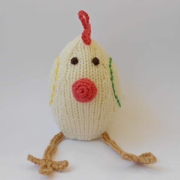 Πασχαλινό κοτοπουλάκι - ακρυλικό, δωράκι, gift, πασχαλινά αυγά διακοσμητικά - 2