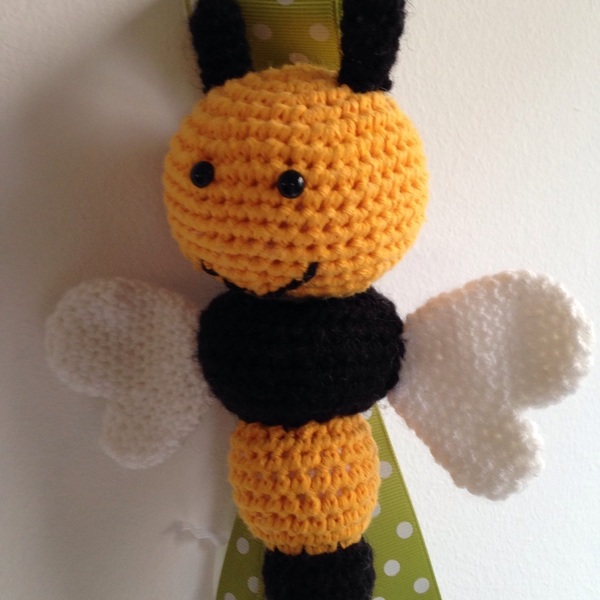 Πασχαλινή Λαμπάδα Μελισσούλα - δώρο, λαμπάδες, νονά - 2
