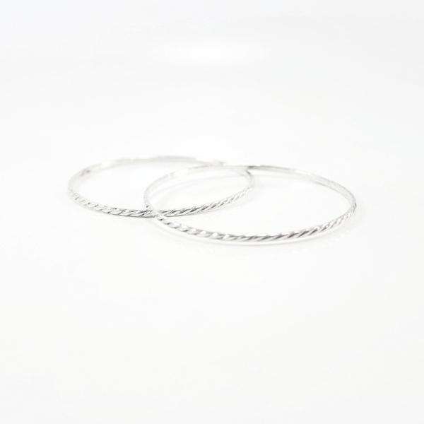 Minimal silver bracelet - ασήμι, ασήμι 925, minimal, ασημένια, boho, σταθερά, χειροπέδες