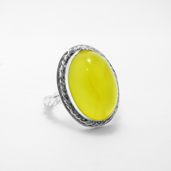 " Yellow Jade " - Χειροποίητο επάργυρο δαχτυλίδι με Κίτρινο Ιαδεΐτη! - ημιπολύτιμες πέτρες, ημιπολύτιμες πέτρες, chic, handmade, fashion, καλοκαιρινό, vintage, κλασσικό, design, ιδιαίτερο, μοναδικό, μοντέρνο, γυναικεία, sexy, ανοιξιάτικο, επάργυρα, επάργυρα, donkey, χειροποίητα, romantic, απαραίτητα καλοκαιρινά αξεσουάρ, κλασσικά, γυναίκα, ethnic