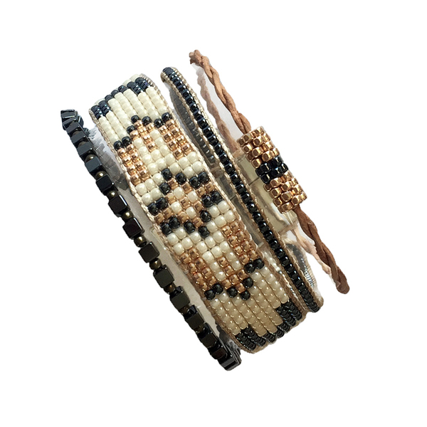 Moon Light bracelet – Boho βραχιόλι με Ημιπολύτιμους Λίθους - Αιματίτης - statement, ημιπολύτιμες πέτρες, chic, πολύχρωμο, fashion, καλοκαιρινό, μόδα, ιδιαίτερο, μοναδικό, μοντέρνο, γυναικεία, ανοιξιάτικο, δώρο, αιματίτης, πρωτότυπο, χειροποίητα, χάντρες, εντυπωσιακό, για όλες τις ώρες, καθημερινό, κομψά, ξεχωριστό, γενέθλια, boho, σταθερά, πολύσειρα, δώρα για γυναίκες