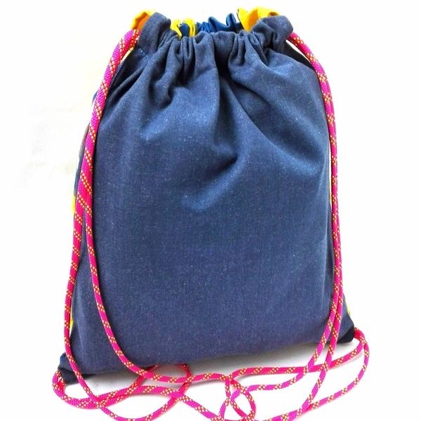 Handmade backpack - βαμβάκι, σακίδια πλάτης, χειροποίητα, must αξεσουάρ - 3