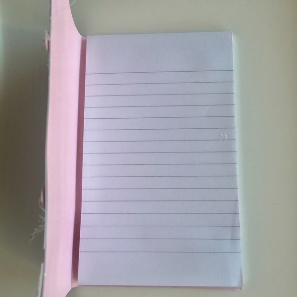 Σημειωματαριο 'ροζ λαγουδακι" - τετράδια & σημειωματάρια - 3