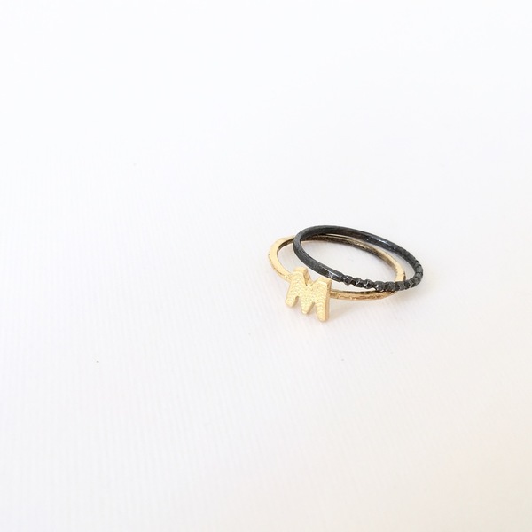 "You name it" ring set - ασήμι 925, personalised
