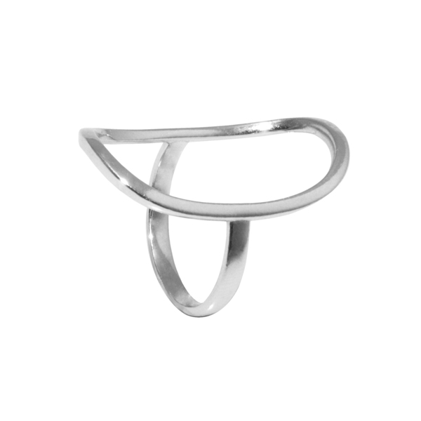 Δαχτυλίδι οβάλ - ασήμι 925, δαχτυλίδι