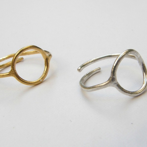 shape ring - chic, handmade, μοναδικό, καλοκαίρι, επιχρυσωμένα, ασήμι 925, γεωμετρικά σχέδια, χειροποίητα, minimal, απαραίτητα καλοκαιρινά αξεσουάρ, must αξεσουάρ, must, ασημένια, αυξομειούμενα, φθηνά - 3