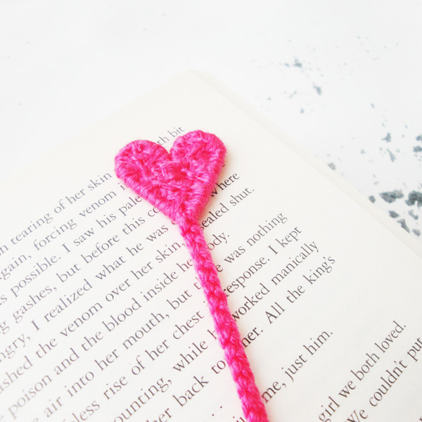 Σελιδοδείκτης ροζ string art καρδιά - design, ιδιαίτερο, μοναδικό, καρδιά, κορίτσι, δώρο, χειροποίητα, σελιδοδείκτες, απαραίτητα καλοκαιρινά αξεσουάρ