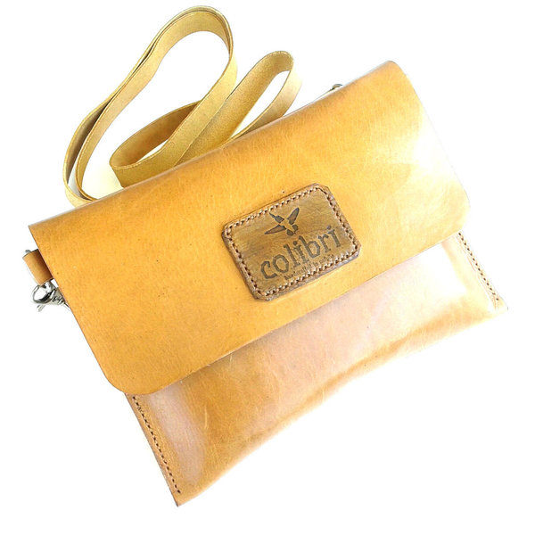Δερμάτινη χειροποίητη τσάντα χιαστί - δέρμα, δέρμα, φάκελοι, χιαστί, τσάντα, χειροποίητα, χριστουγεννιάτικα δώρα - 2