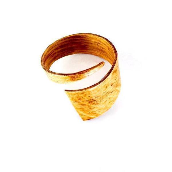Helix oak | Handmade wooden bracelet - handmade, ξύλο, μοναδικό, μοντέρνο, χειροποίητα, ξύλινο, unique, σταθερά, φαρδιά