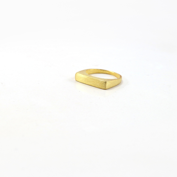 Narrow ring - Gold Plated - ασήμι, ασήμι, chic, μοντέρνο, επιχρυσωμένα, επιχρυσωμένα, ασήμι 925, ασήμι 925, δαχτυλίδι, δαχτυλίδια, minimal