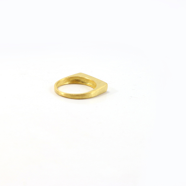 Narrow ring - Gold Plated - ασήμι, ασήμι, chic, μοντέρνο, επιχρυσωμένα, επιχρυσωμένα, ασήμι 925, ασήμι 925, δαχτυλίδι, δαχτυλίδια, minimal - 3