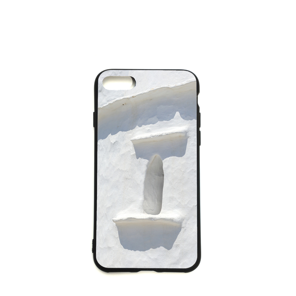 Νεα Μαυρη Θήκη iPhone "Cycladic Wall" - εκτύπωση, ιδιαίτερο, μοναδικό, γυναικεία, ανδρικά, κορίτσι, αγόρι, δώρο, πρωτότυπο, θήκες, δωράκι, αξεσουάρ, απαραίτητα καλοκαιρινά αξεσουάρ, must αξεσουάρ, πρωτότυπα δώρα