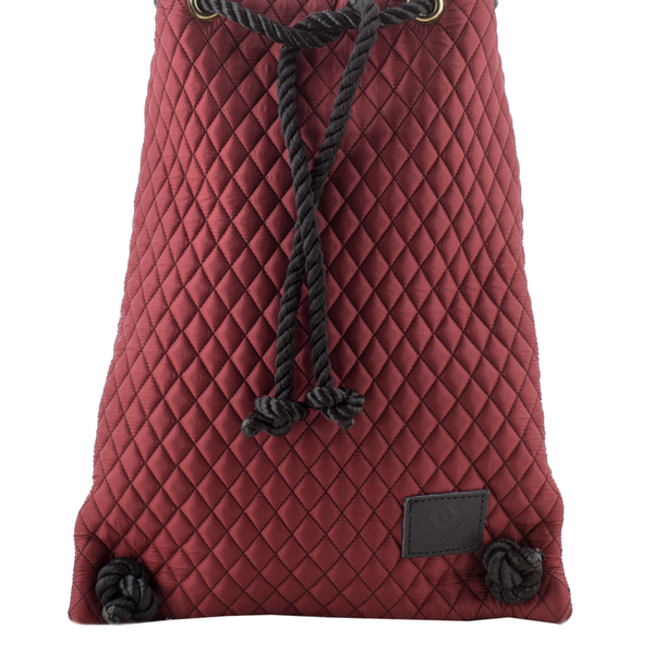 Dourvas Capitone backpack - δέρμα, ύφασμα, πουγκί, σακίδια πλάτης