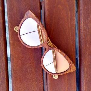 Andromeda | Handmade wooden sunglasses - ξύλο, μοναδικό, καλοκαίρι, χειροποίητα, παραλία, αξεσουάρ, απαραίτητα καλοκαιρινά αξεσουάρ, unique, γυαλιά ηλίου - 4