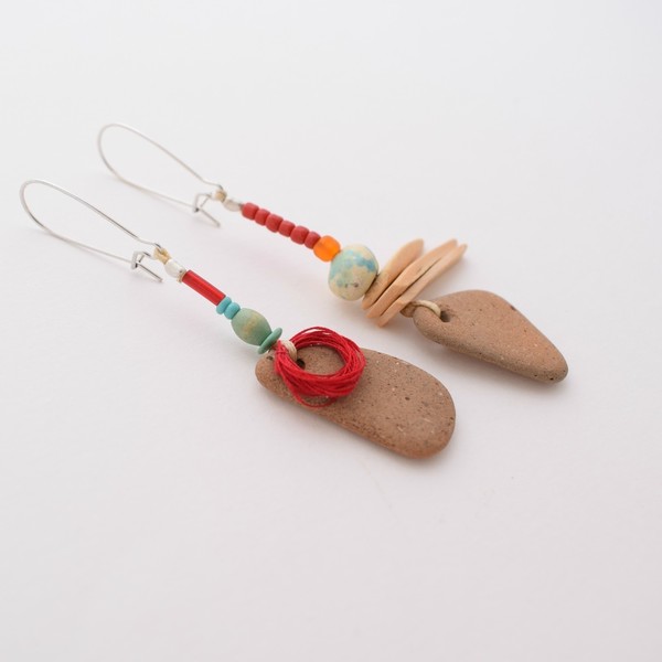colorful earrings - επάργυρα, κορδόνια, σκουλαρίκια, χάντρες