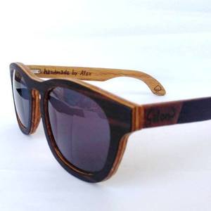 Satyros | Handmade wooden sunglasses - ξύλο, μοναδικό, καλοκαίρι, χειροποίητα, παραλία, αξεσουάρ, απαραίτητα καλοκαιρινά αξεσουάρ, unisex, unique, γυαλιά ηλίου - 3