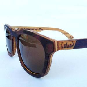 Satyros [notch bridge]| Handmade wooden sunglasses - ξύλο, μοναδικό, καλοκαίρι, χειροποίητα, παραλία, αξεσουάρ, απαραίτητα καλοκαιρινά αξεσουάρ, unisex, unique, γυαλιά ηλίου - 3