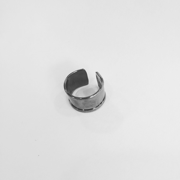 Δαχτυλίδι σε gunmetal απόχρωση - ορείχαλκος, δαχτυλίδι, rock