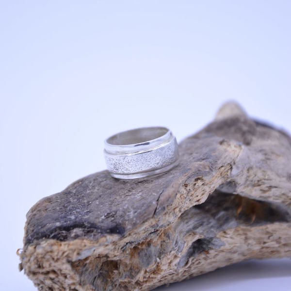 ''Minimal'' silver925 ring - ασήμι 925, χειροποίητα, minimal, βεράκια, rock, αυξομειούμενα - 2