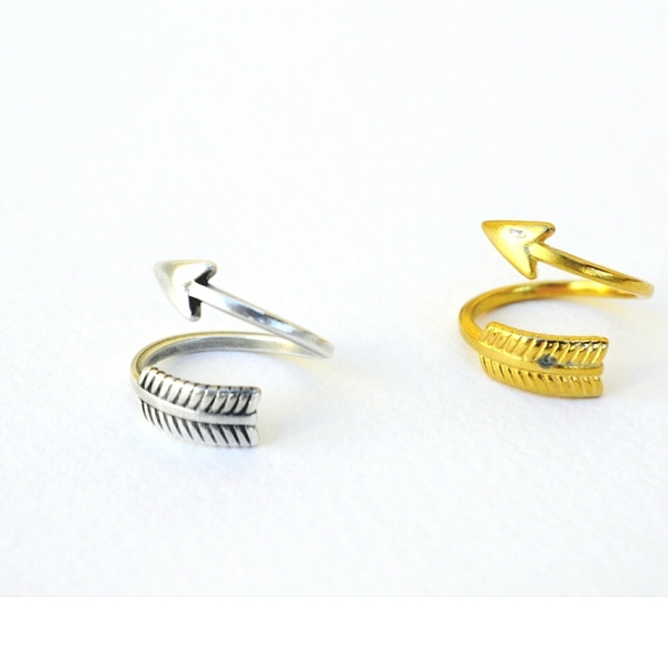 Δαχτυλίδι βέλος - μέταλλο, δαχτυλίδι, boho - 2