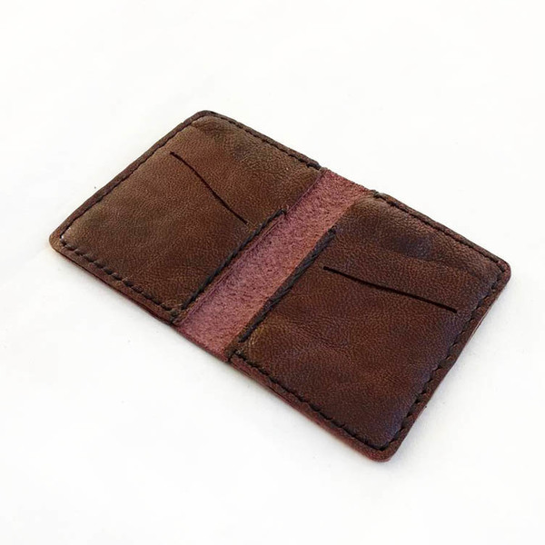 Δερμάτινο πορτοφόλι τσέπης - δέρμα, δέρμα, ανδρικά, personalised, δώρα για άντρες - 3