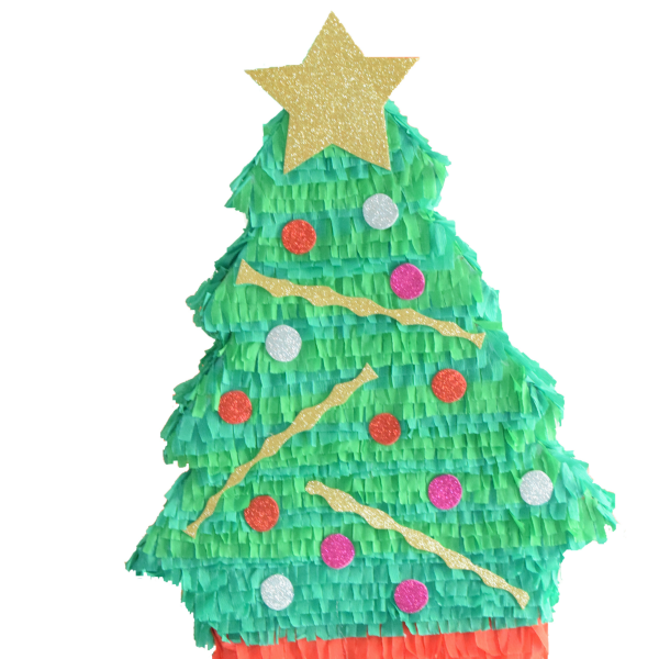Πινιάτα Χριστουγεννιάτικο δέντρο - δέντρα, γενέθλια, birthday, χριστουγεννιάτικο, πινιάτες, party, διακοσμητικά, δέντρο