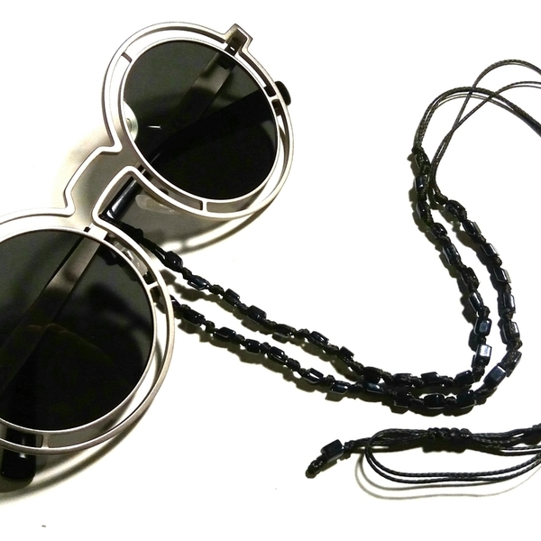 Κορδόνι για γυαλιά- the black collection - κορδόνια, χάντρες, αλυσίδα γυαλιών
