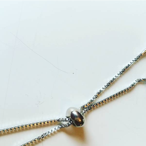 αυξομειούμενη αλυσίδα - αλυσίδες, handmade, σταυρός, βραχιόλι, χειροποίητα, ατσάλι, bracelet - 2