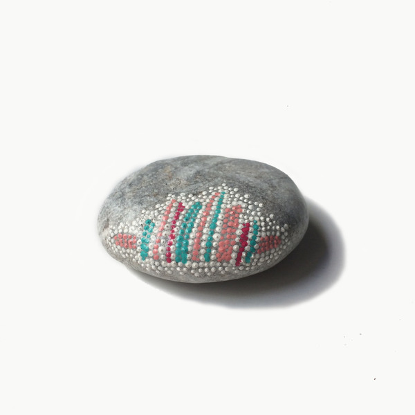 Hand painted stones | Μicro ζωγραφική σε πέτρα - ημιπολύτιμες πέτρες, ζωγραφισμένα στο χέρι, μοναδικό, πέτρα, διακόσμηση, decor, ακρυλικό, unique, Black Friday, διακοσμητικές πέτρες, βότσαλα - 4