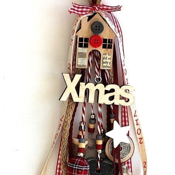 ΓΟΥΡΙ ΣΠΙΤΙ XMAS - διακοσμητικό, γούρι, δώρο, σπίτι, διακόσμηση, πρωτότυπο, στολίδι, δώρα, δωράκι, χριστουγεννιάτικο, χριστουγεννιάτικο δέντρο, σαπούνια, χριστουγεννιάτικα δώρα - 2