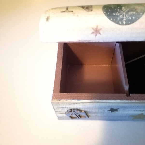 Κουτάκι για τσάι - ξύλο, κουτί, μαμά, χριστουγεννιάτικα δώρα - 3